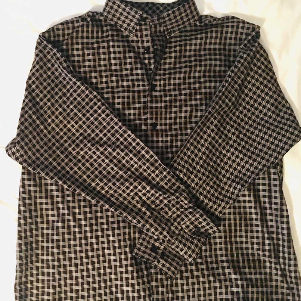 MENS GOLD LABEL BUTTON SHIRT SIZE XLARGE!!